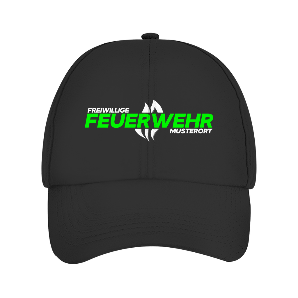 Dad Cap - Flamme Freiwillige Feuerwehr Grün [Personalisierbar]