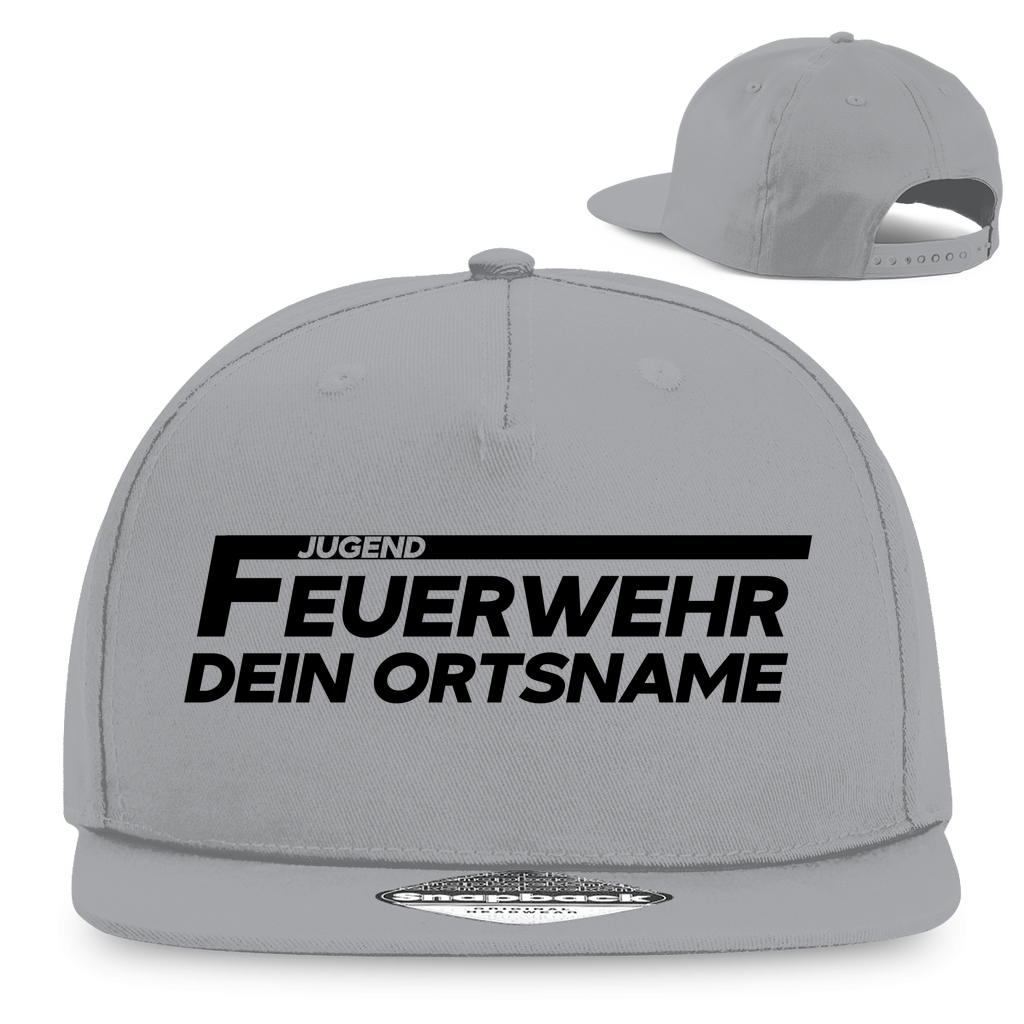 Snapback Rapper Cap - Jugendfeuerwehr [Personalisierbar]