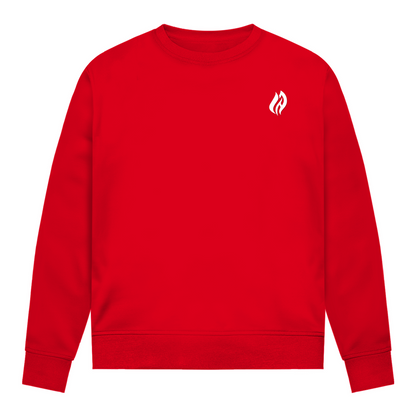 Damen Sweatshirt - Flamme Freiwillige Feuerwehr Gelb [Personalisierbar]