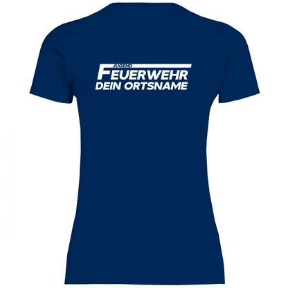 Damen T-Shirt - Jugendfeuerwehr [Personalisierbar]