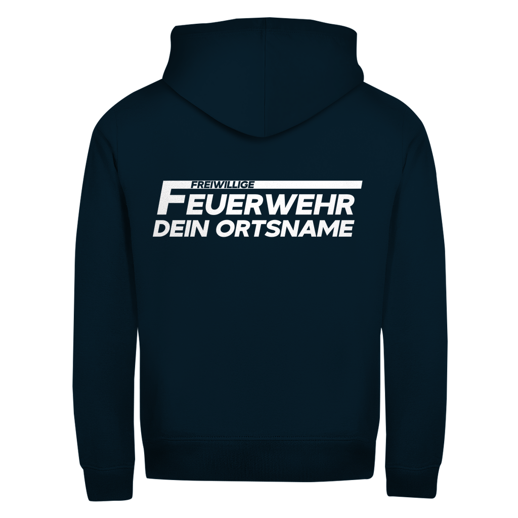 Unisex Zipper Hoodie - Freiwillige Feuerwehr [Personalisierbar]