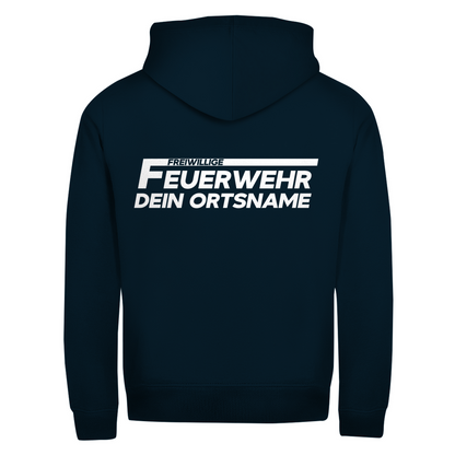 Unisex Zipper Hoodie - Freiwillige Feuerwehr [Personalisierbar]