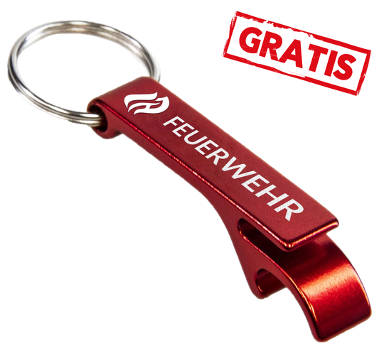 GRATIS - Feuerwehr Flaschenöffner / Schlüsselanhänger