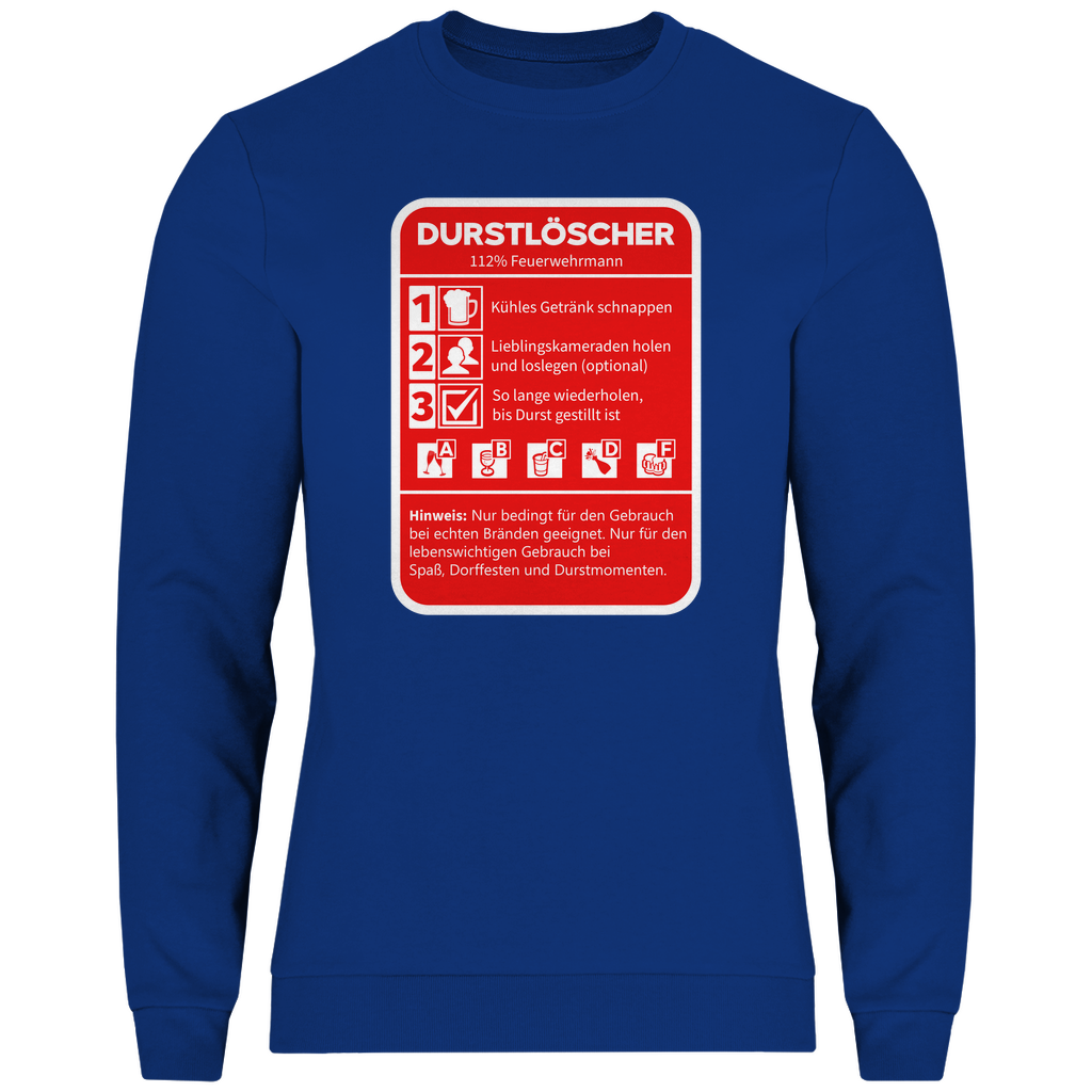 Herren Sweatshirt - Durstlöscher