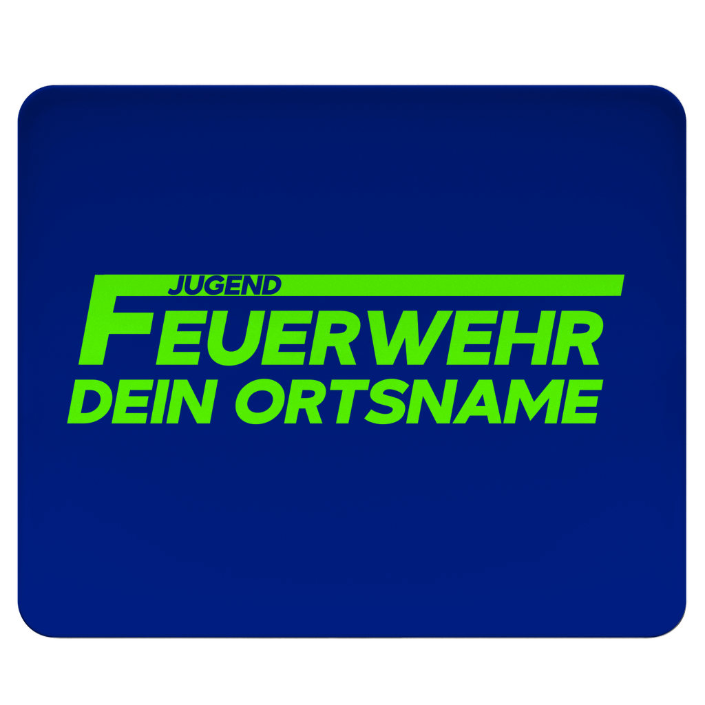Mousepad - Jugendfeuerwehr Grün (Personalisierbar)