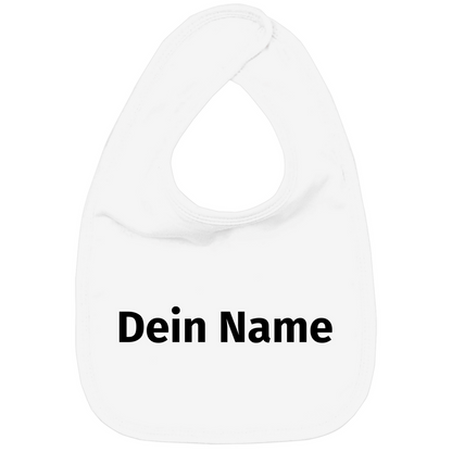 Kinder Bio Lätzchen - Name (Personalisierbar)