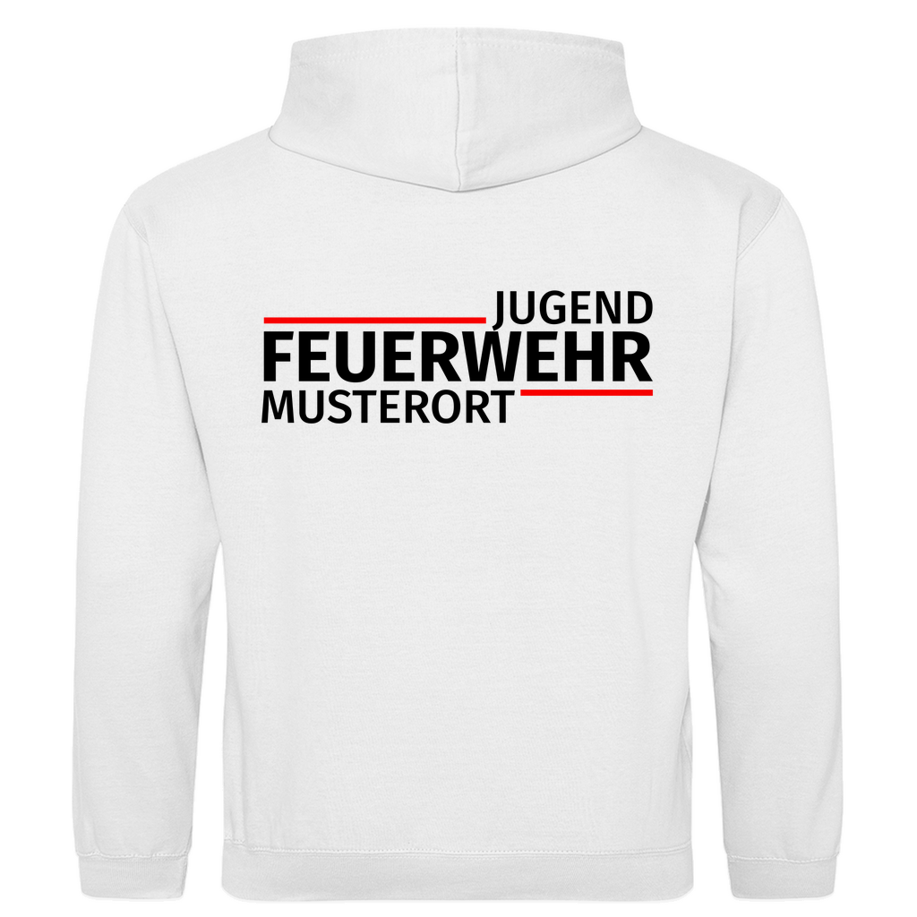 Herren Hoodie - Modern Jugendfeuerwehr [Personalisierbar]