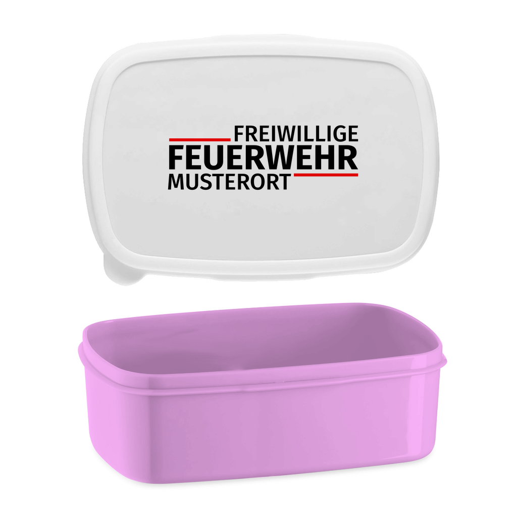 Brotdose - Modern Freiwillige Feuerwehr [Personalisierbar]