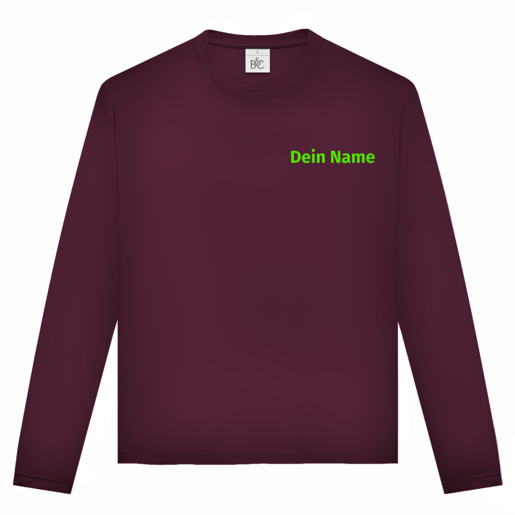 Unisex Langarmshirt - Freiwillige Feuerwehr Grün [Personalisierbar]