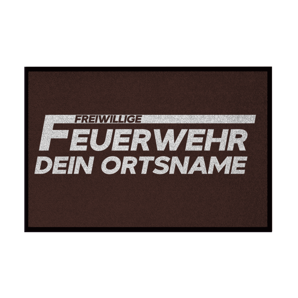 Fußmatte - Freiwillige Feuerwehr [Personalisierbar]