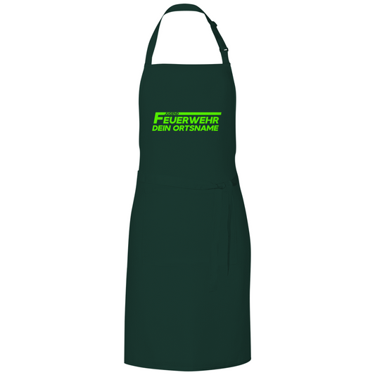 Grillschürze - Jugendfeuerwehr Grün [Personalisierbar]