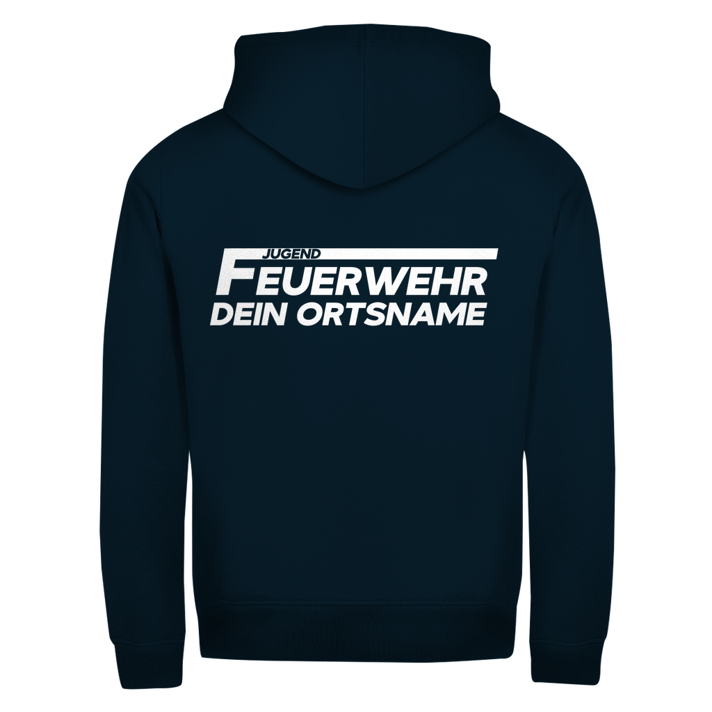 Unisex Zipper Hoodie - Jugendfeuerwehr [Personalisierbar]