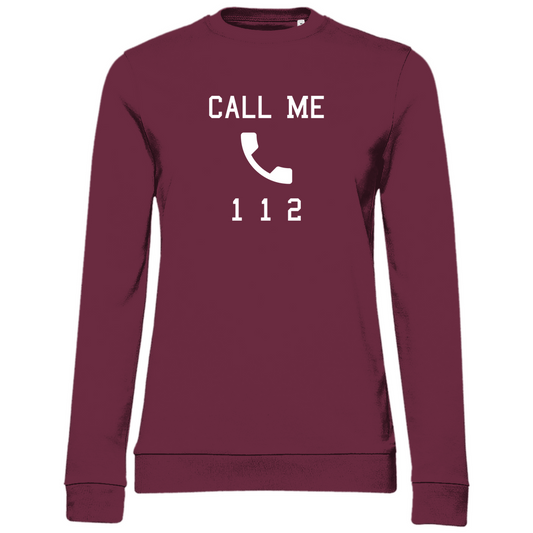 Damen Sweatshirt - Call Me 112