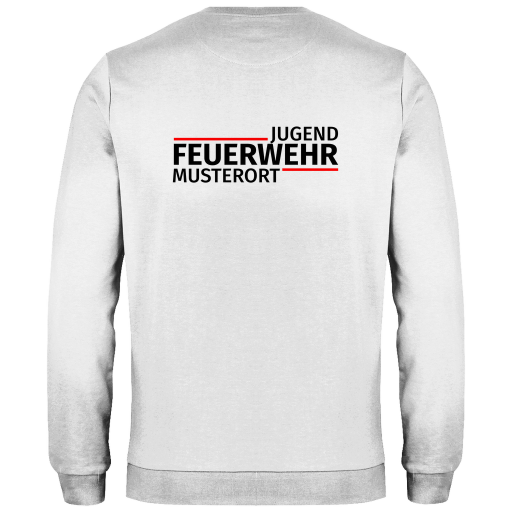 Herren Sweatshirt - Modern Jugendfeuerwehr [Personalisierbar]