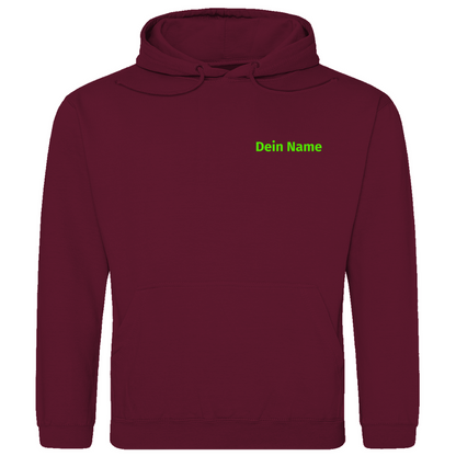 Herren Hoodie - Freiwillige Feuerwehr Grün [Personalisierbar]