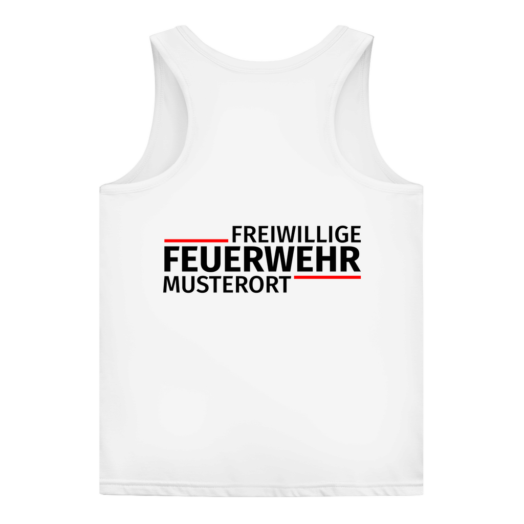 Damen Tank Top - Modern Freiwillige Feuerwehr [Personalisierbar]
