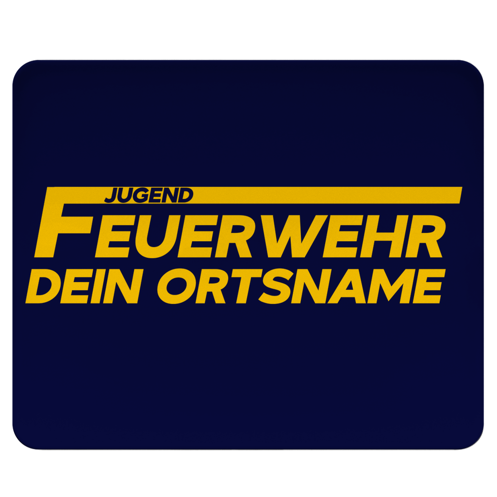 Mousepad - Jugendfeuerwehr Gelb [Personalisierbar]