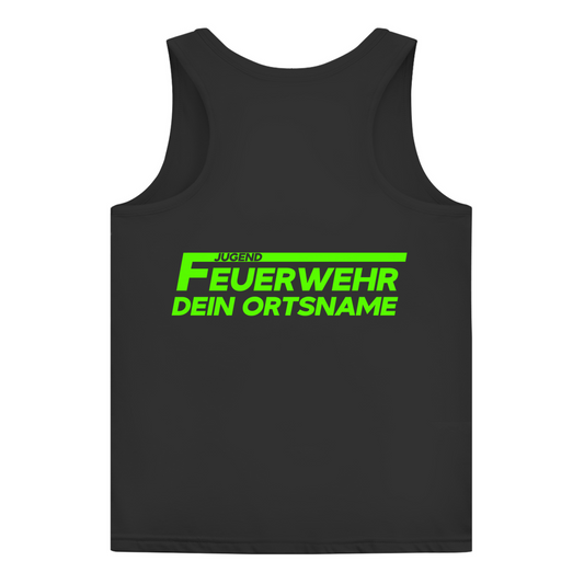 Damen Tank Top - Jugendfeuerwehr Grün [Personalisierbar]