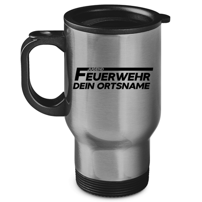 Edelstahl-Thermobecher - Jugendfeuerwehr [Personalisierbar]