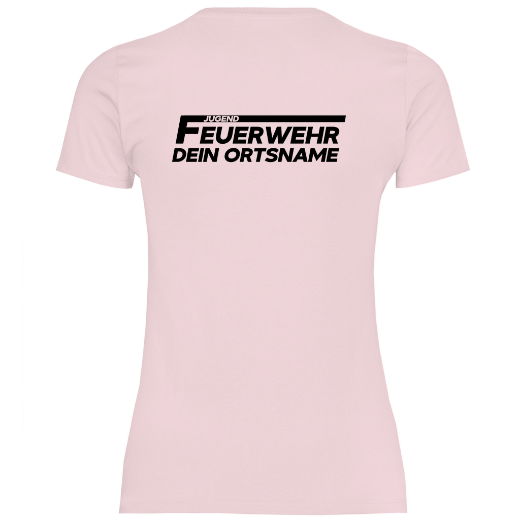 Damen T-Shirt - Jugendfeuerwehr [Personalisierbar]