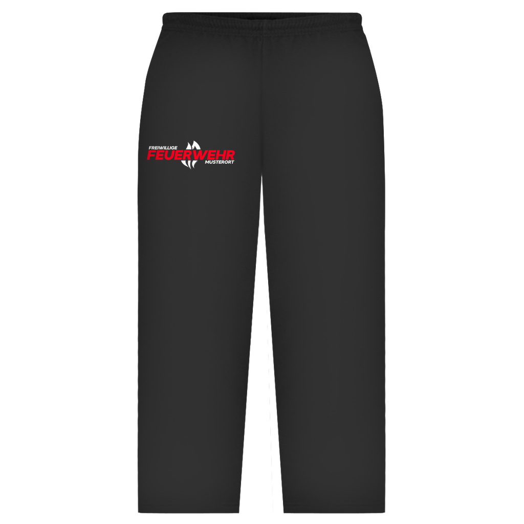 Oversize Sweatpants - Flamme Freiwillige Feuerwehr Rot [Personalisierbar]