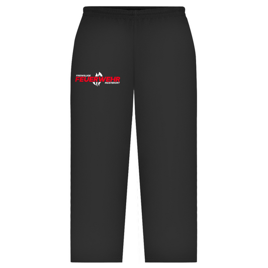Oversize Sweatpants - Flamme Freiwillige Feuerwehr Rot [Personalisierbar]