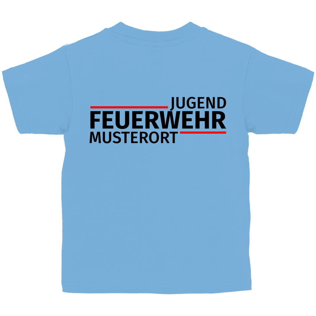 Kinder T-Shirt - Modern Jugendfeuerwehr [Personalisierbar]