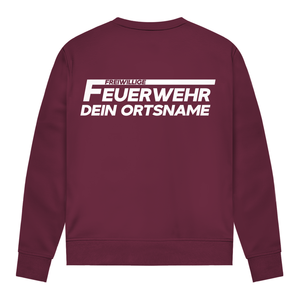 Damen Sweatshirt - Freiwillige Feuerwehr [Personalisierbar]