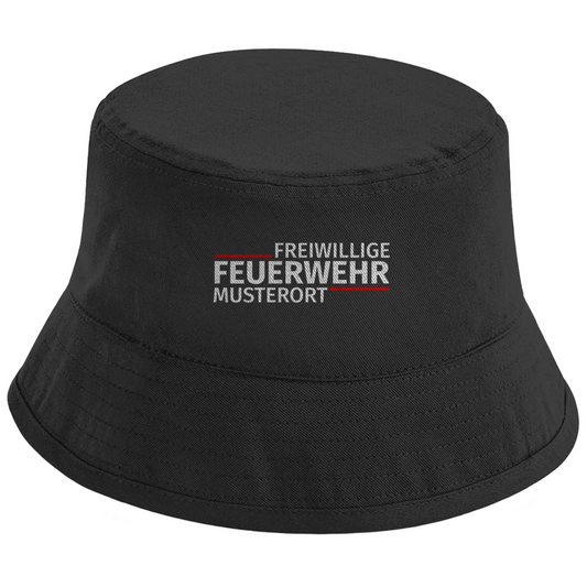 Bucket Hat - Modern Freiwillige Feuerwehr [Personalisierbar]