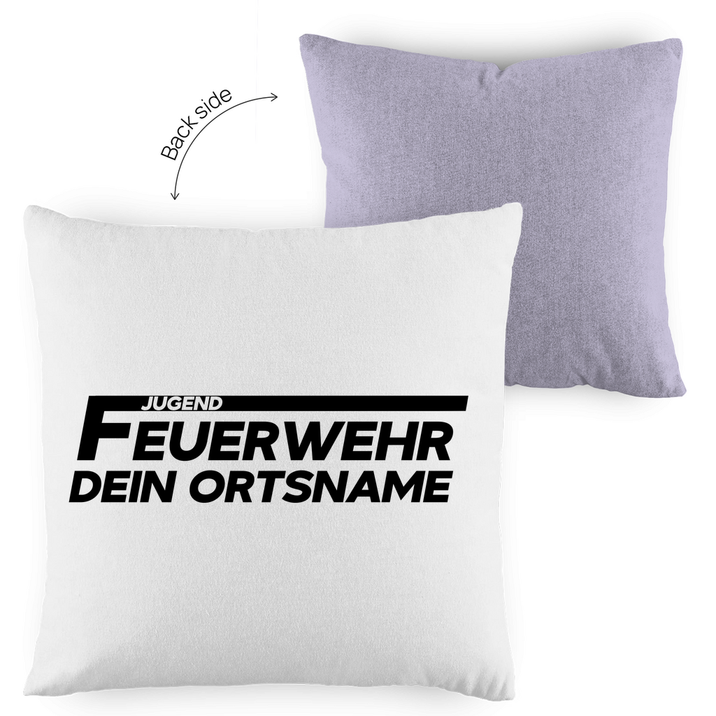 Kopfkissen zweifarbig - Jugendfeuerwehr [Personalisierbar]