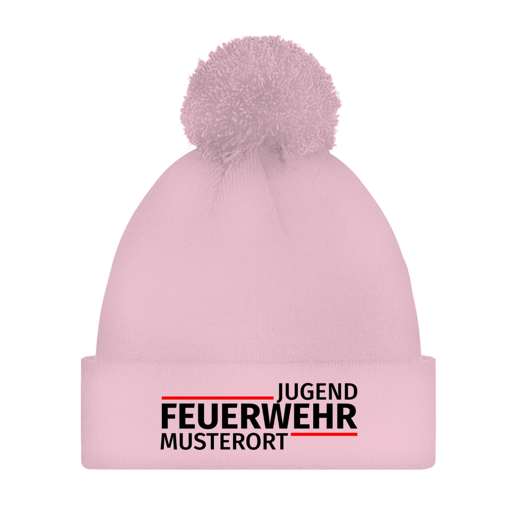 Bommelmütze - Modern Jugendfeuerwehr [Personalisierbar]