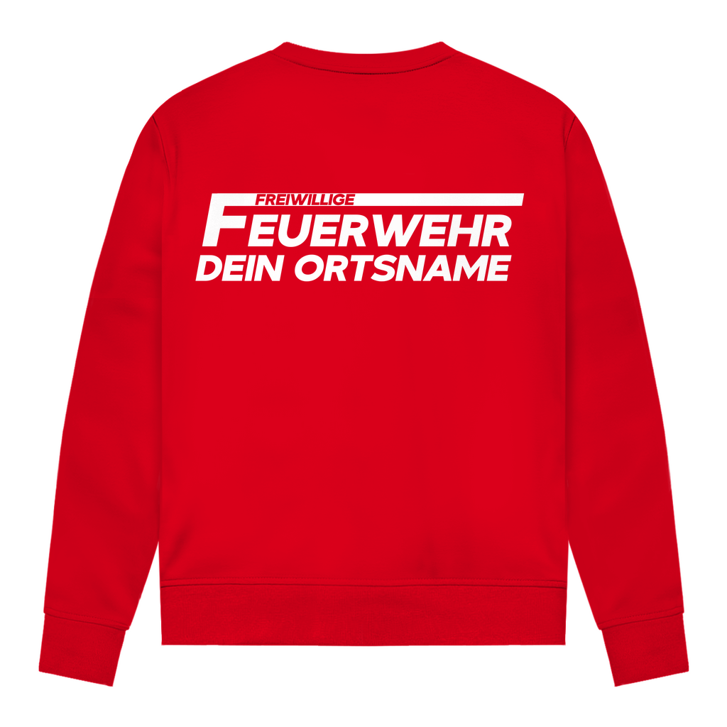 Damen Sweatshirt - Freiwillige Feuerwehr [Personalisierbar]