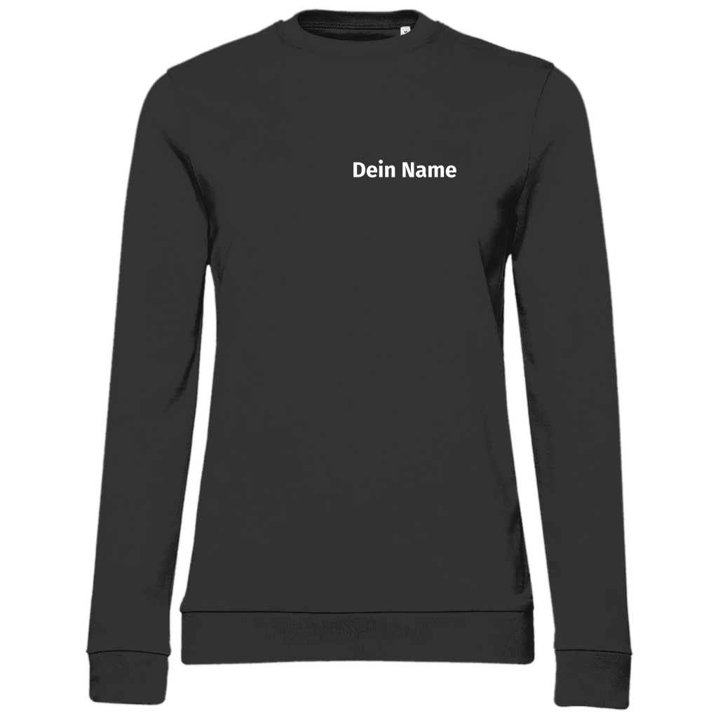 Damen Sweatshirt - Freiwillige Feuerwehr Weiß (Personalisierbar)