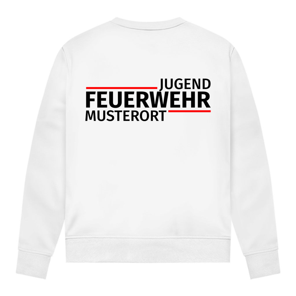 Damen Sweatshirt - Modern Jugendfeuerwehr [Personalisierbar]