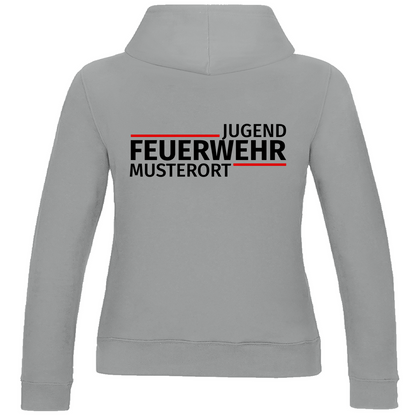 Damen Hoodie - Modern Jugendfeuerwehr [Personalisierbar]
