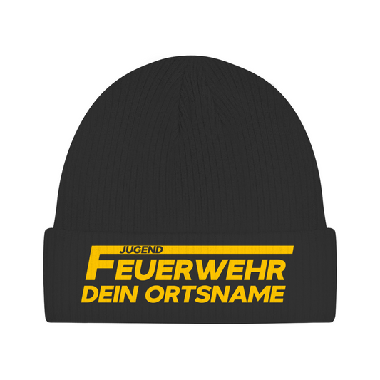 Beanie - Jugendfeuerwehr Gelb [Personalisierbar]