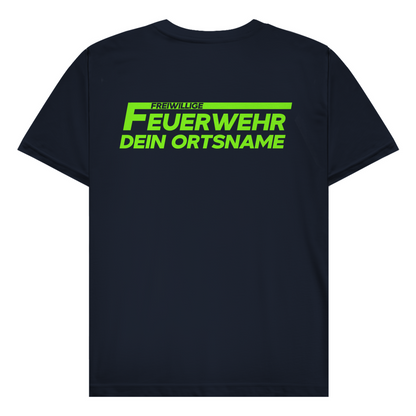 Herren T-Shirt - Freiwillige Feuerwehr Grün [Personalisierbar]