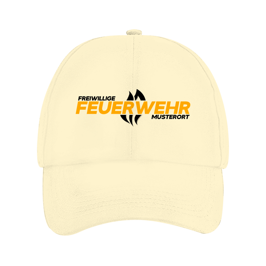 Dad Cap - Flamme Freiwillige Feuerwehr Gelb [Personalisierbar]
