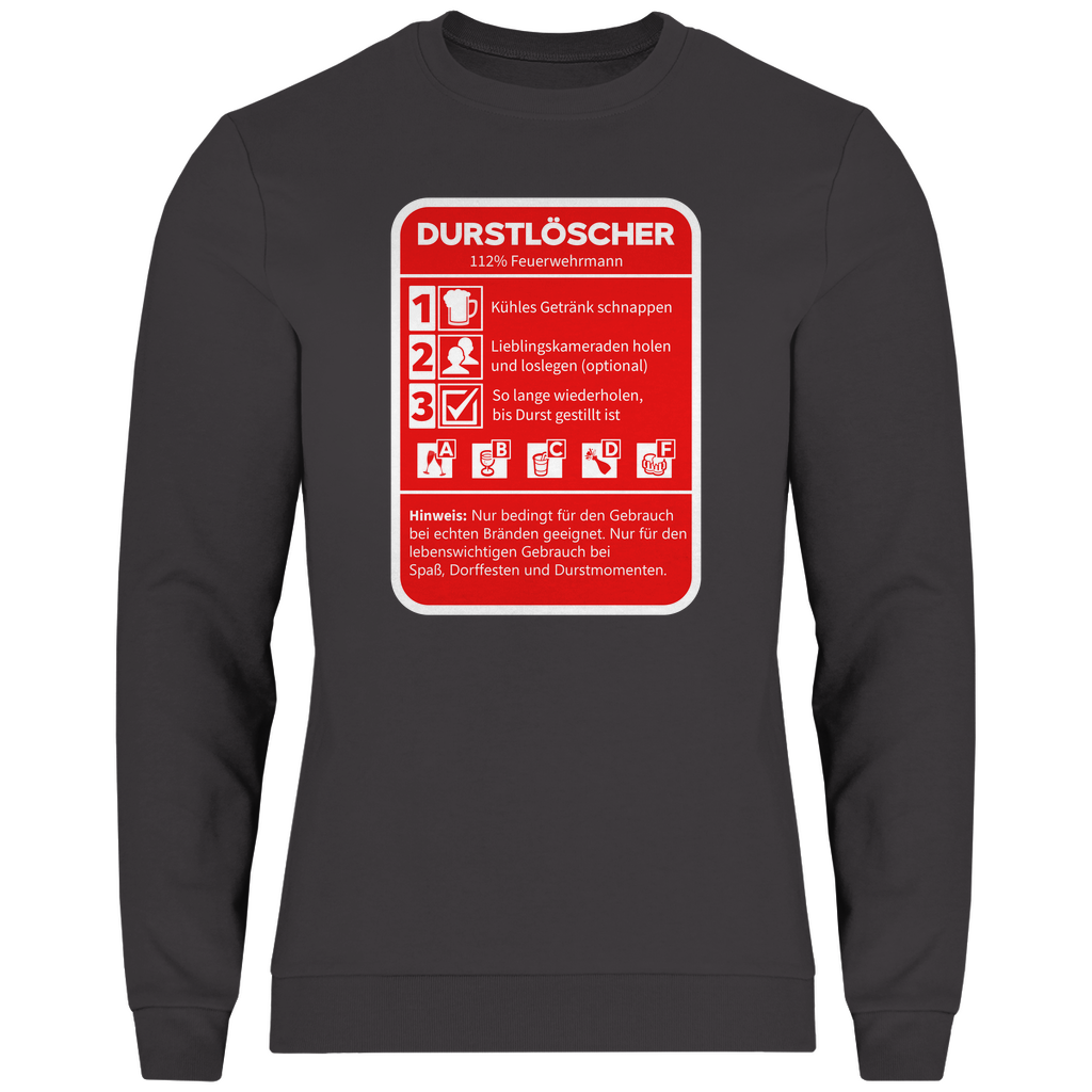 Herren Sweatshirt - Durstlöscher