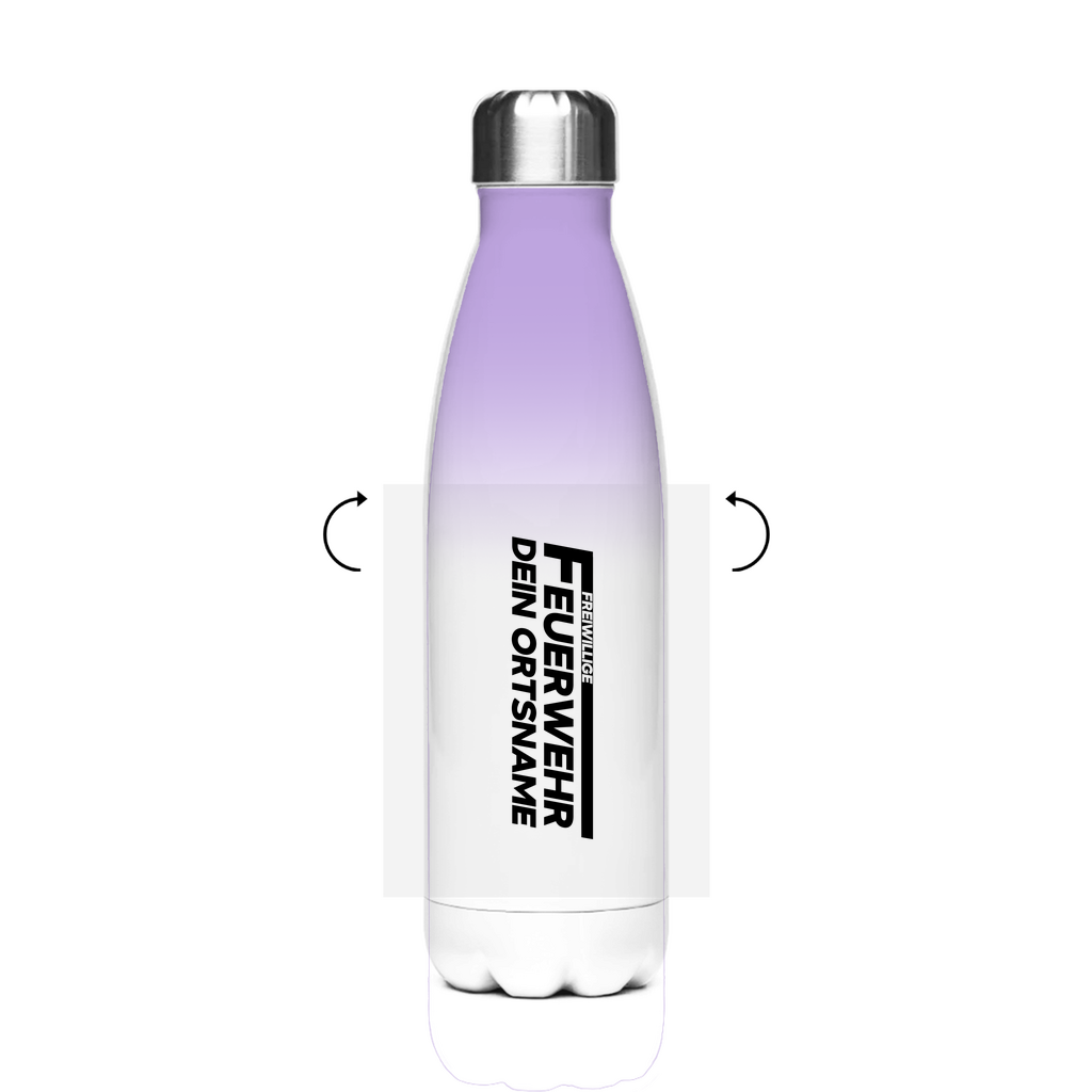 Edelstahl-Thermoflasche - Freiwillige Feuerwehr [Personalisierbar]