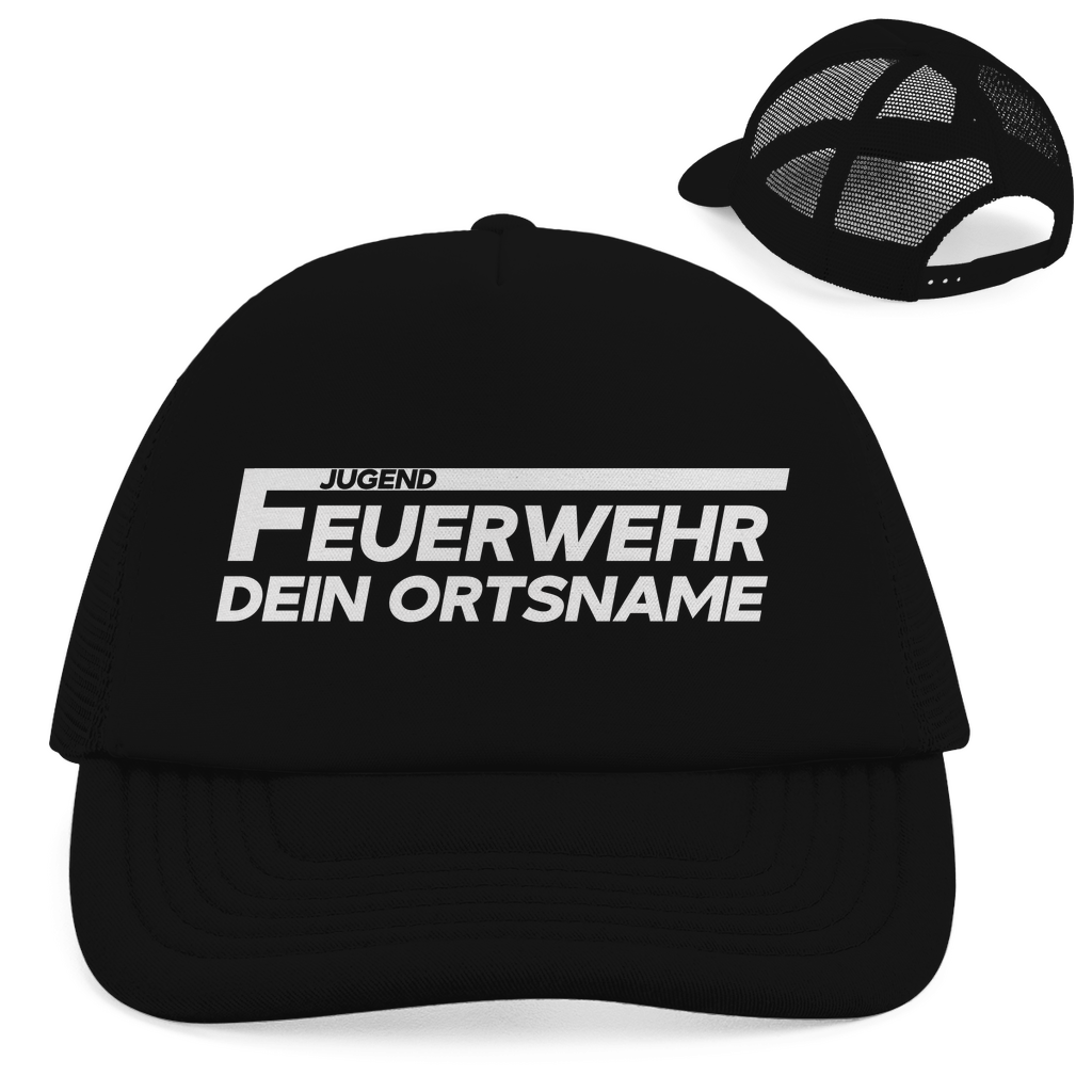 Retro Trucker Cap - Jugendfeuerwehr (Personalisierbar)