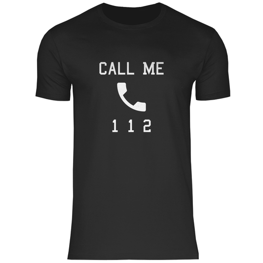 Herren T-Shirt - Call Me 112