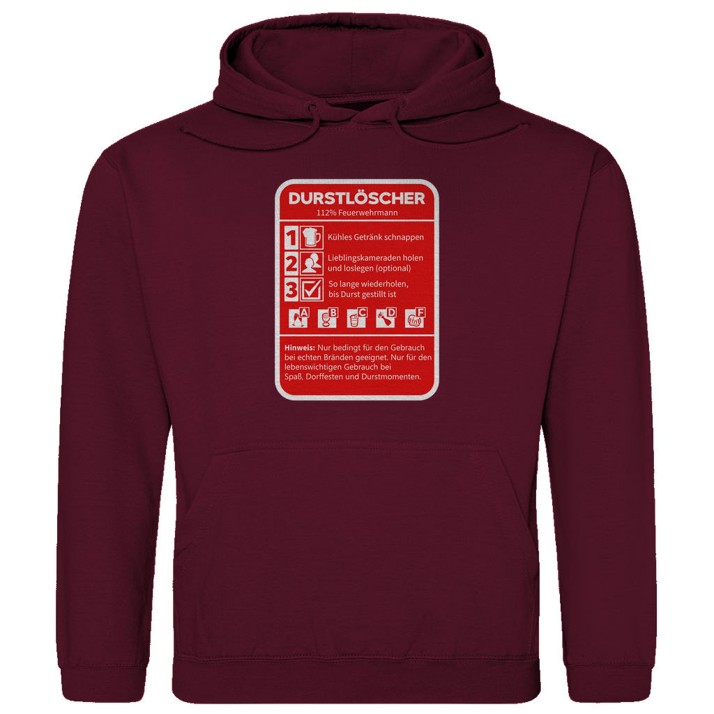 Herren Hoodie - Durstlöscher