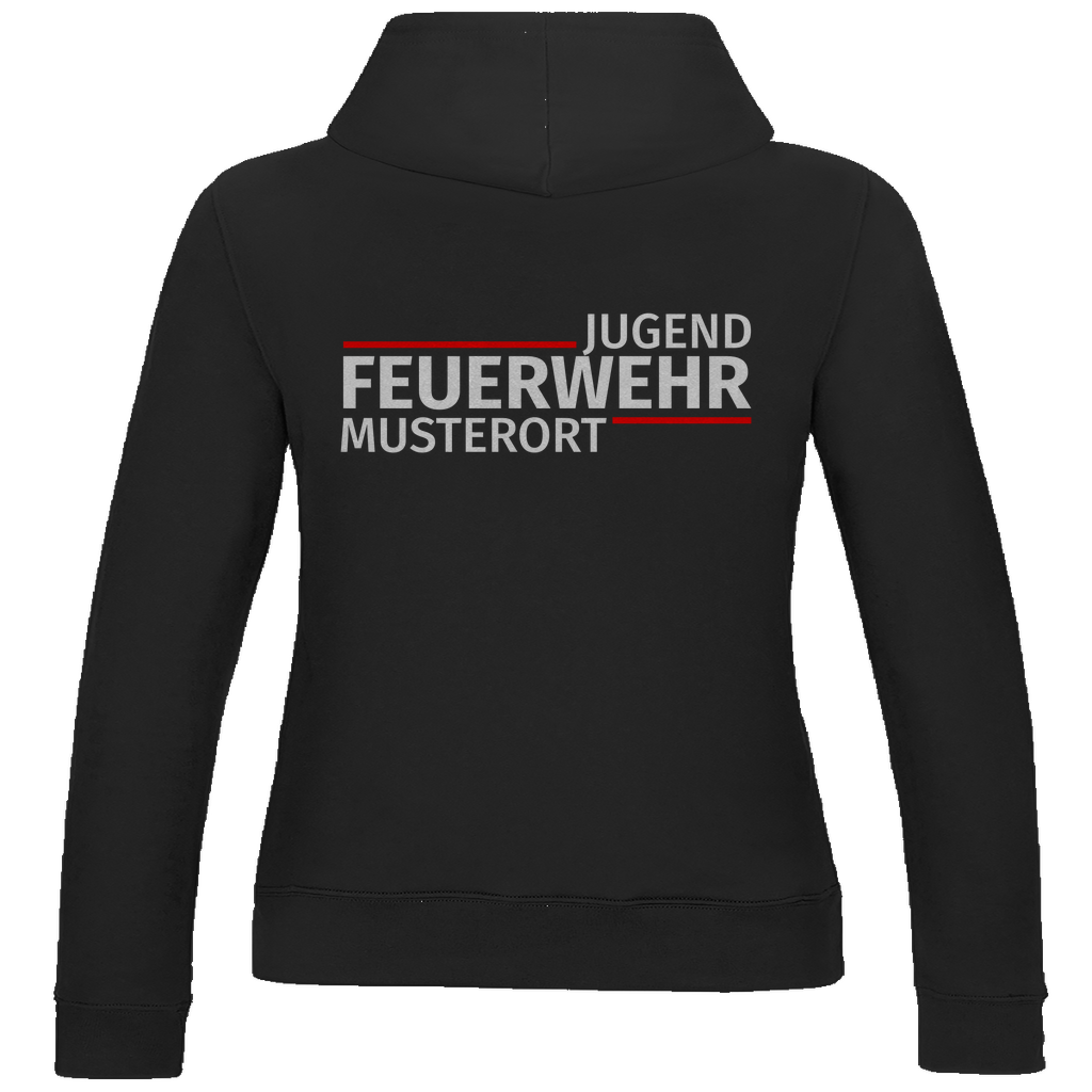 Damen Hoodie - Modern Jugendfeuerwehr [Personalisierbar]