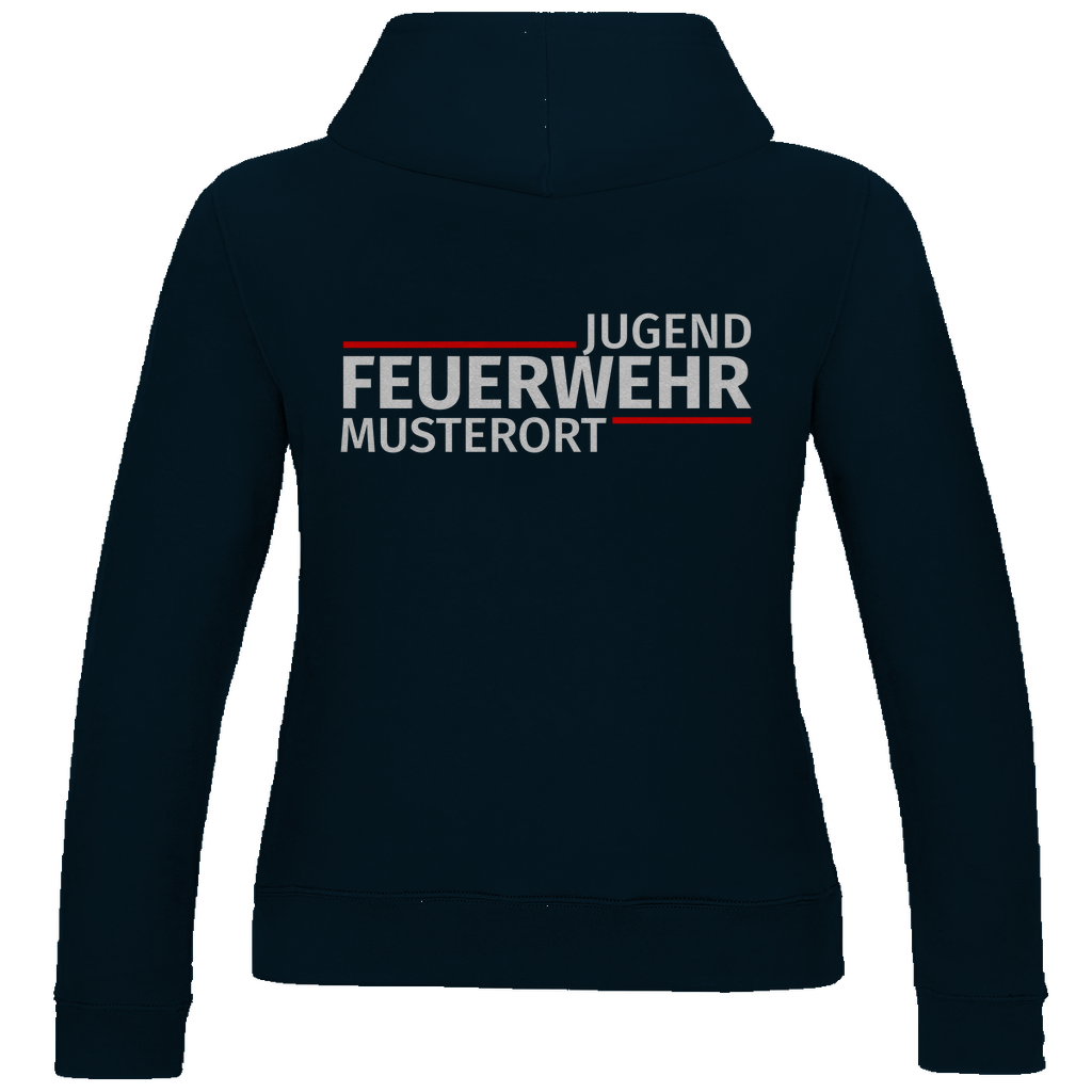 Damen Hoodie - Modern Jugendfeuerwehr [Personalisierbar]