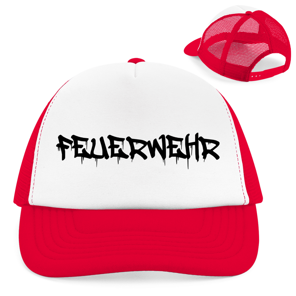 Retro Trucker Cap - Feuerwehr Marker