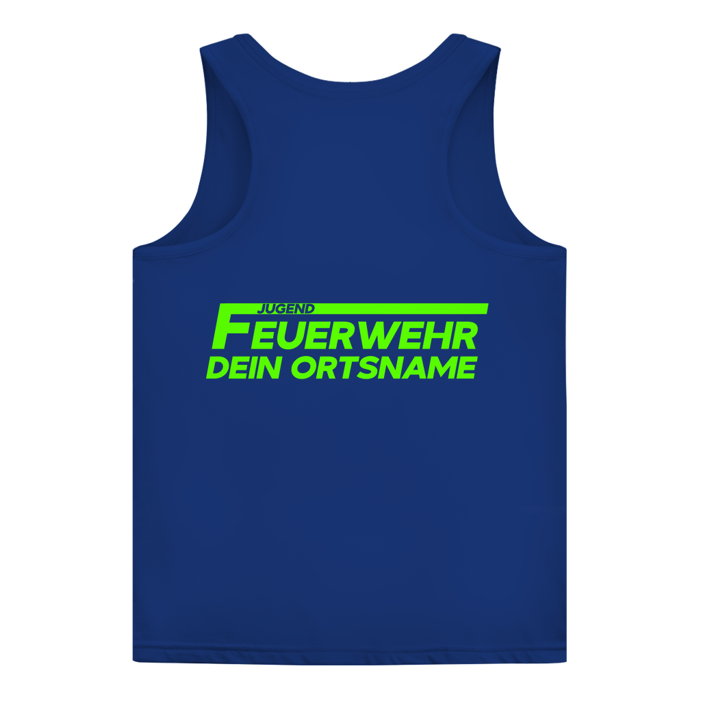 Damen Tank Top - Jugendfeuerwehr Grün [Personalisierbar]