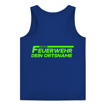 Damen Tank Top - Jugendfeuerwehr Grün [Personalisierbar]