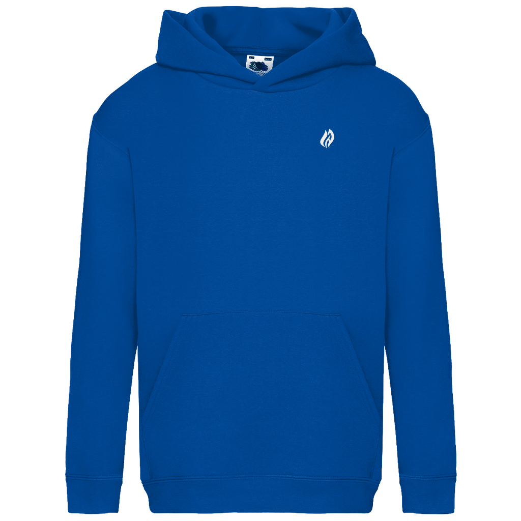 Kinder Hoodie - Flamme Freiwillige Feuerwehr Gelb [Personalisierbar]