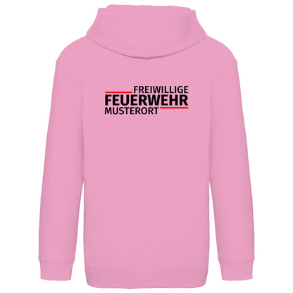 Kinder Hoodie - Modern Freiwillige Feuerwehr [Personalisierbar]